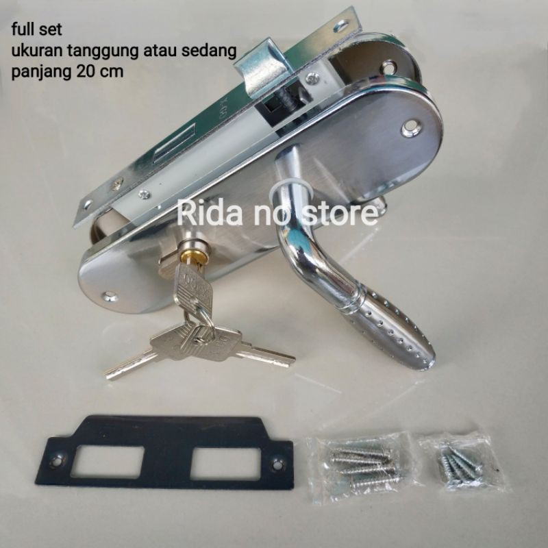 Handle Pintu 1 set kunci pintu rumah kunci pintu kamar handle pintu kamar