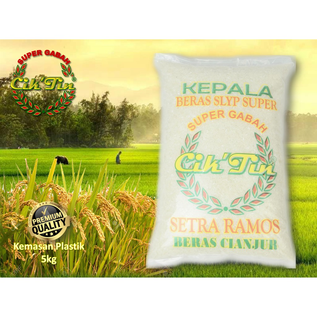 

Cik'Tin Beras Cianjur - SETRA RAMOS - isi 5 LITER