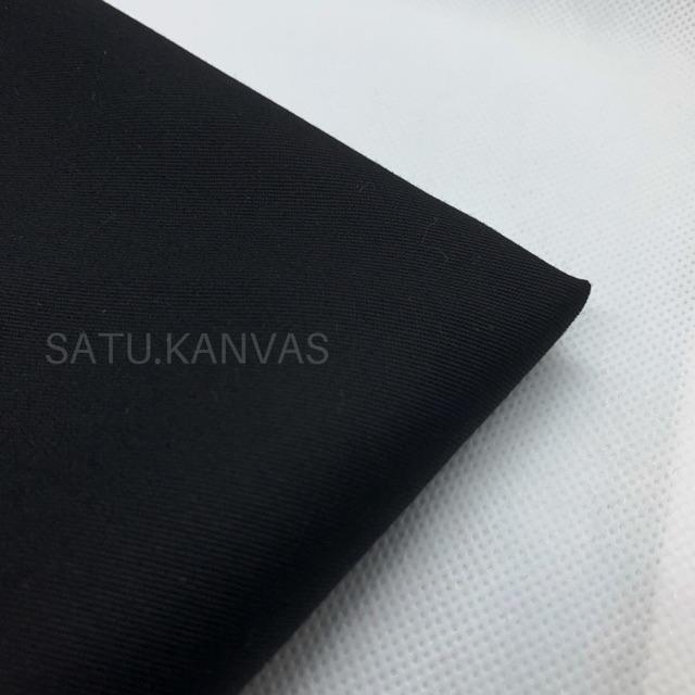 Kain AMERICAN DRILL SAVERO / bahan kain seragam-Hitam