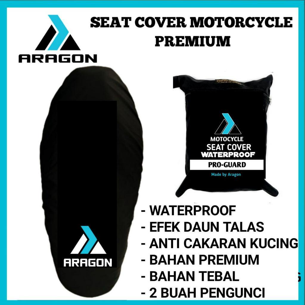 Sarung Jok Motor Vespa Nmax Aerox Pcx Vario Beat Fazzio / Cover Jok Motor Waterproof