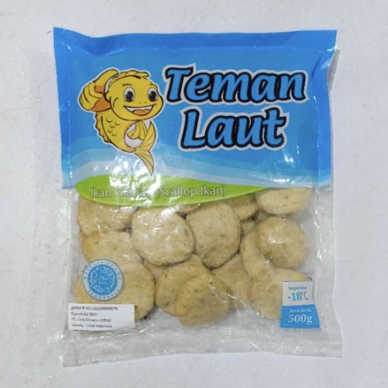 

TEMAN LAUT Scallop Ikan 200gr dan 500gr
