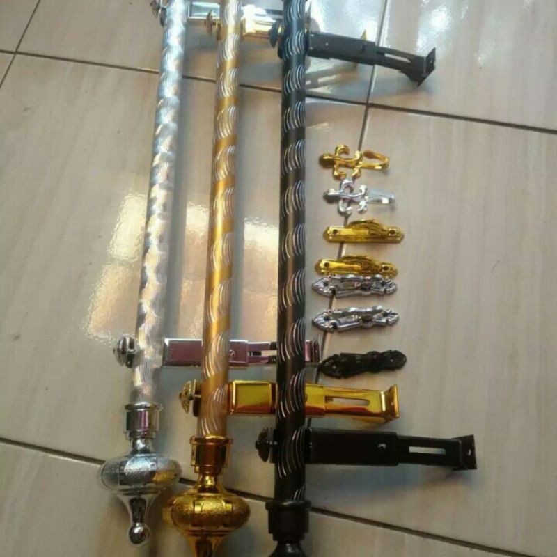 BESI GORDEN BESI BULAT GORDEN PIPA GORDEN BULAT KRISTAL