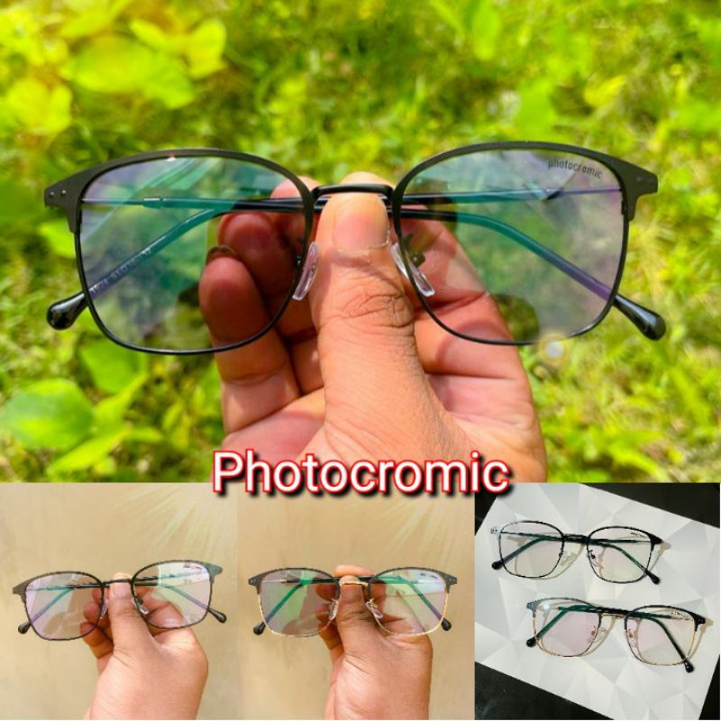 KACAMATA PHOTOCROMIC KOTAK
