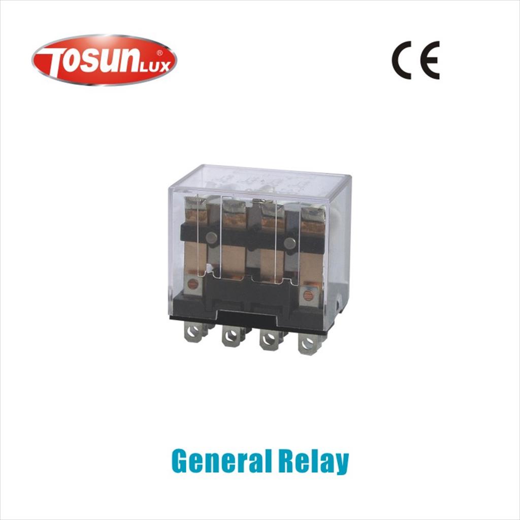 Relay Tosun LY4 220 VAC AC 10A 250V - DC 10A 28V