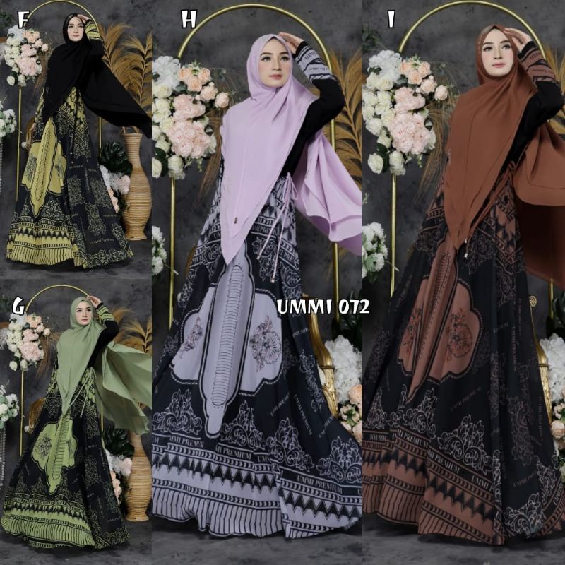 (NEW) GAMIS SYARI UMMI 072 by UMMI PREMIUM