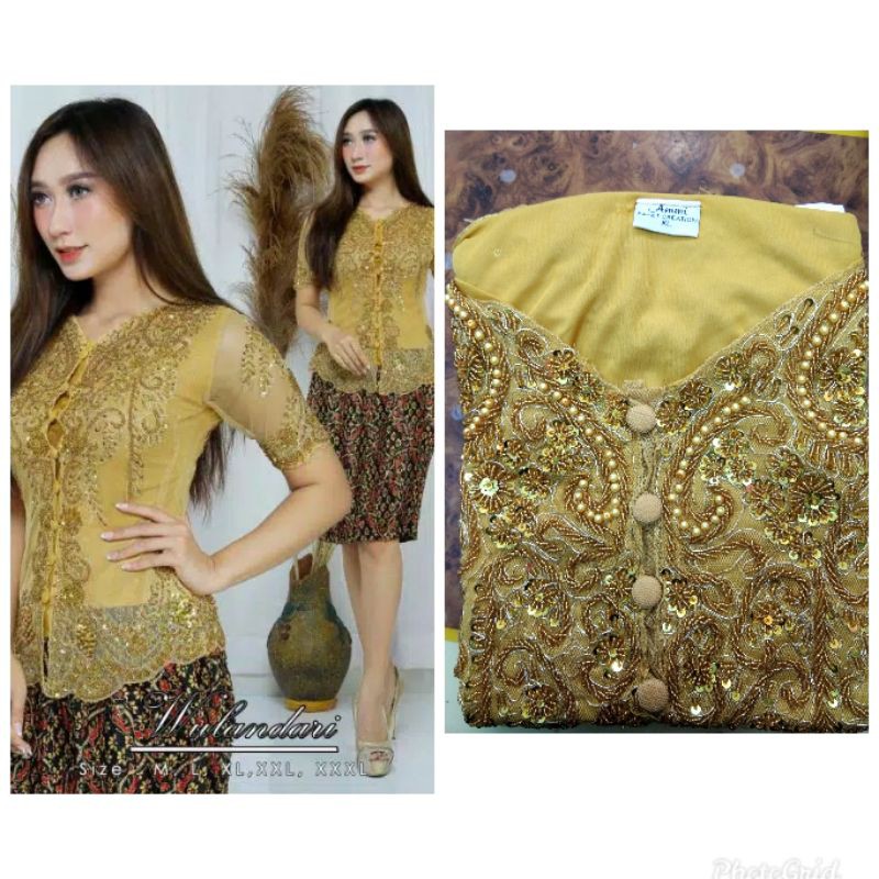 REALPICT PRODUK ORIGINAL/KEBAYA PAYET BORDIR/DRESS PAYET