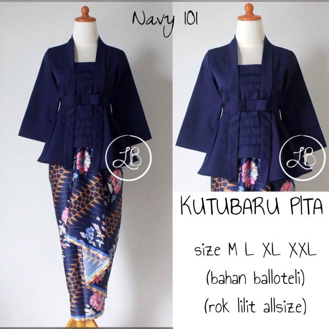 STOCK BANYAK!! KUTUBARU PITA SET/KUTUBARU MODERN/KEBAYA KUTUBARU