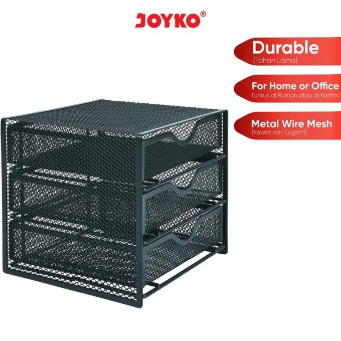 

Office & Stationery | Document Organizer | Dest Set Pen Holder Tempat Alat Tulis Jaring Jala Mesh Joyko Ds-27 | Best Seller