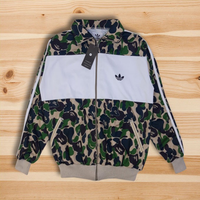 bape adidas firebird jacket