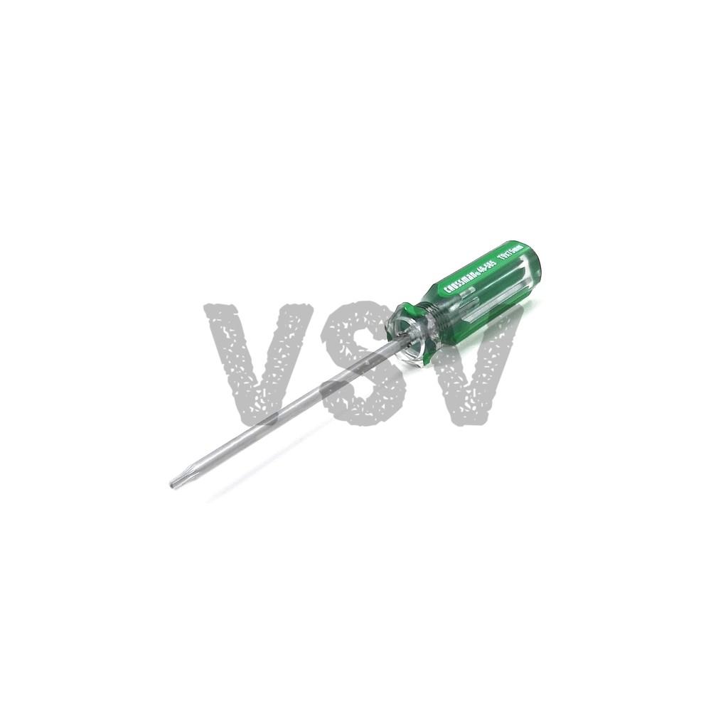 GESTAR Torx screwdriver T9 Obeng bintang gagang kristal Obeng Torx