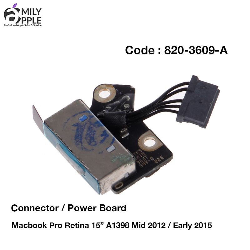 Power Board / Connector Charger Macbook Pro Retina 15" A1398 2012 / 2015