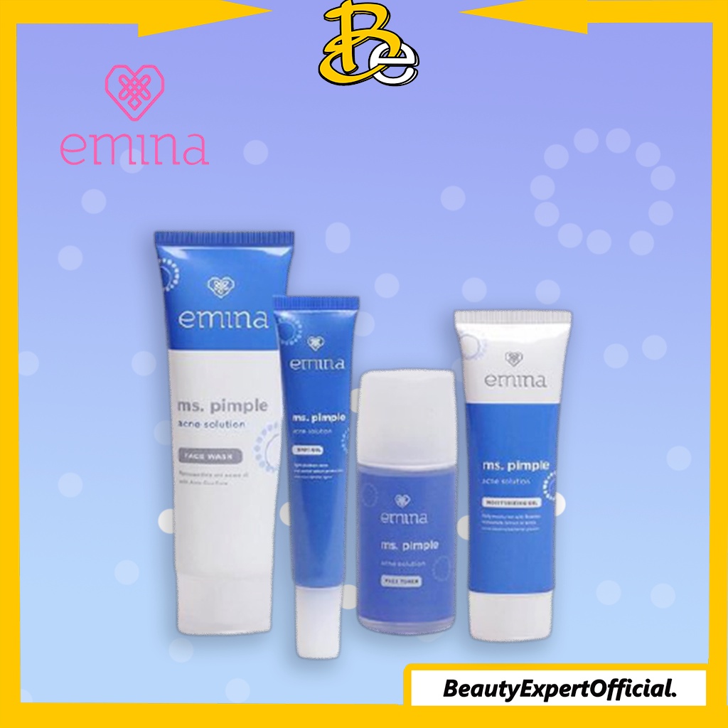 ⭐️ Beauty Expert ⭐️ Emina Ms. Pimple Series | Toner | Moist | Face Wash