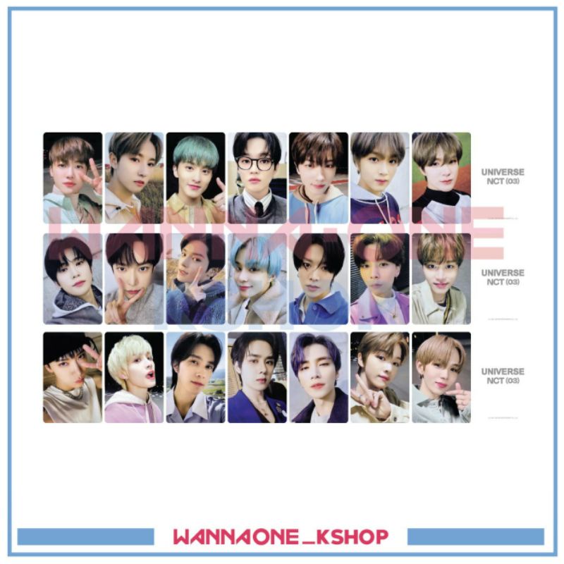 photocard binder nct 2021 universe