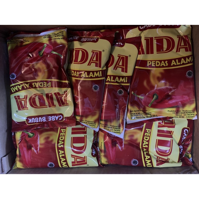 

Cabe bubuk Aida 250gr