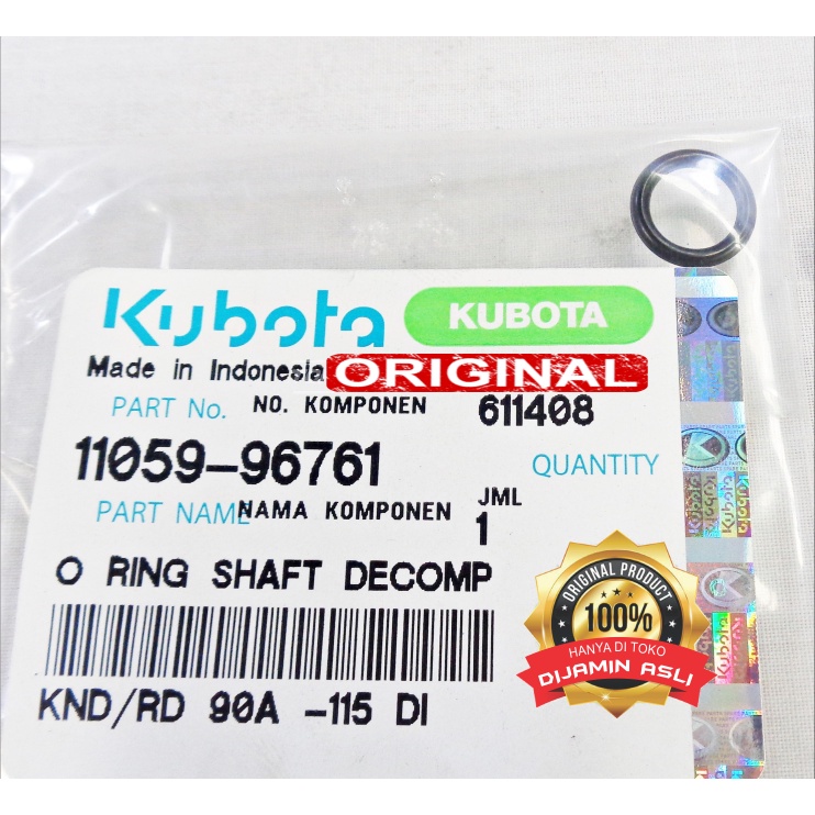 O RING sil seal As Kopling SHAFT DECOMP KND/ RD45 RD55 RD65 RD75 RD85 RD95 RD105 RD110 RD115 DI Orig