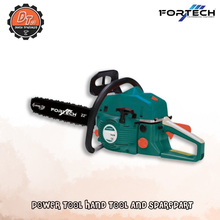 Mesin gergaji chain saw chainsaw 22" Fortech FT6800