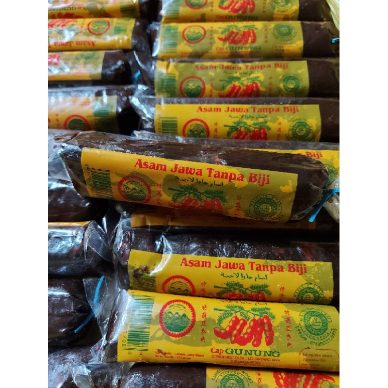 Asam Jawa Tanpa Biji Cap Gunung Best Seller