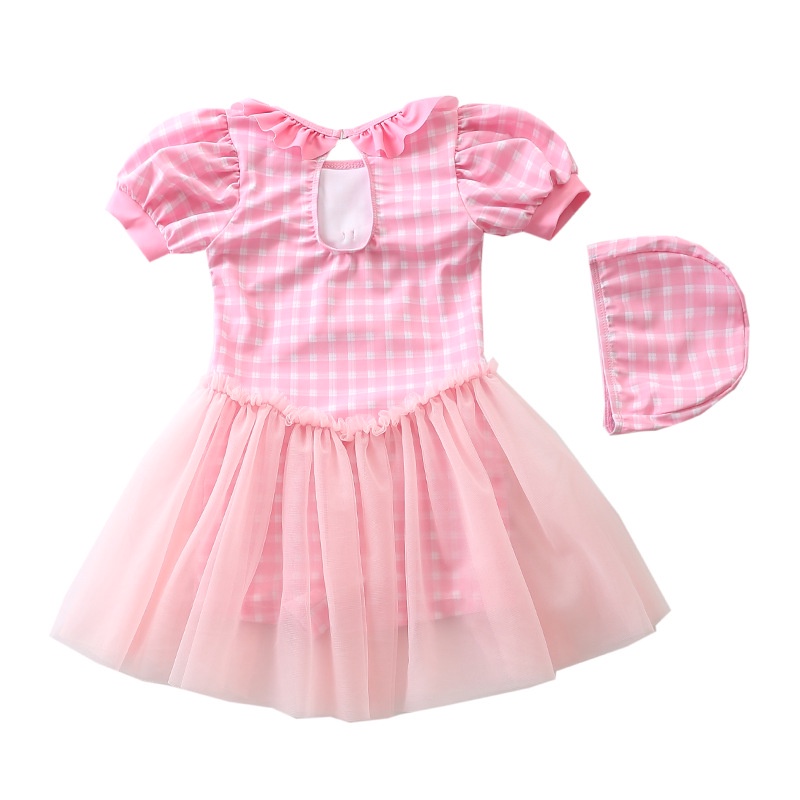 BAJU RENANG ANAK PEREMPUAN BAJU RENANG DRESS GAUN TILE PRINCESS TT