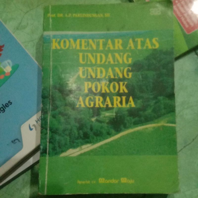 KOMENTAR ATAS UNDANG UNDANG POKOK AGRARIA