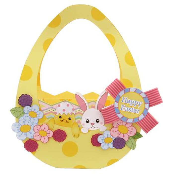 DIY Papercraft Tas Keranjang Telur Paskah
