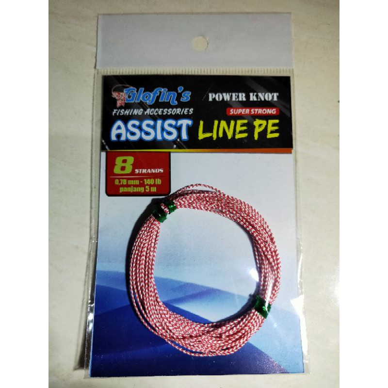 KEVLAR ASSIST LINE GLOFIN'S  140LB - 5 meter