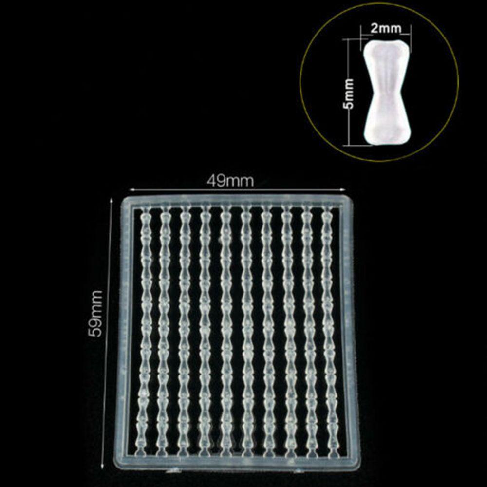 Chookyy 200 /400 /600 /800Pcs/Set Kait Berhenti Manik-Manik Panas Olahraga Luar Ruangan Bening/Hijau/Hitam Rambut Memancing Chod