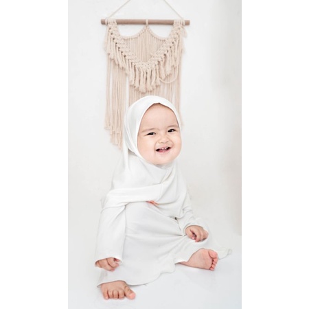 CruCil Factory Baju Gamis Polos Anak (0 - 2y)