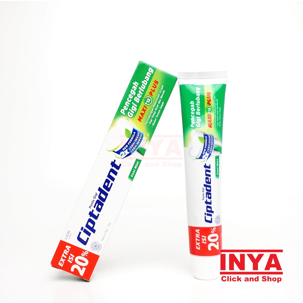 CIPTADENT COOL MINT TOOTHPASTE 75gr - Pasta Gigi - Odol