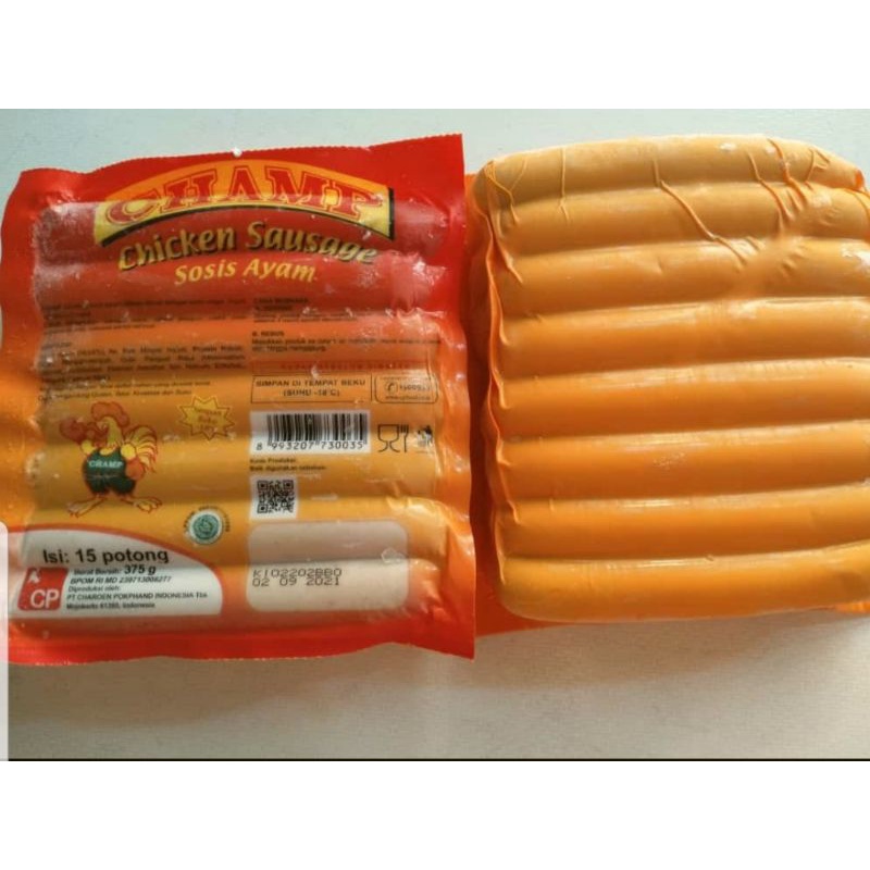 

SOSIS AYAM CHAMP 375 gr