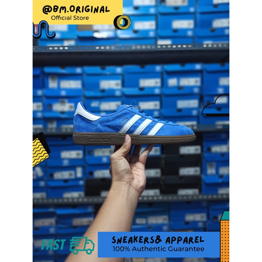 Adidas Munchen SPZL Royal Blue White ORIGINAL AQ2987