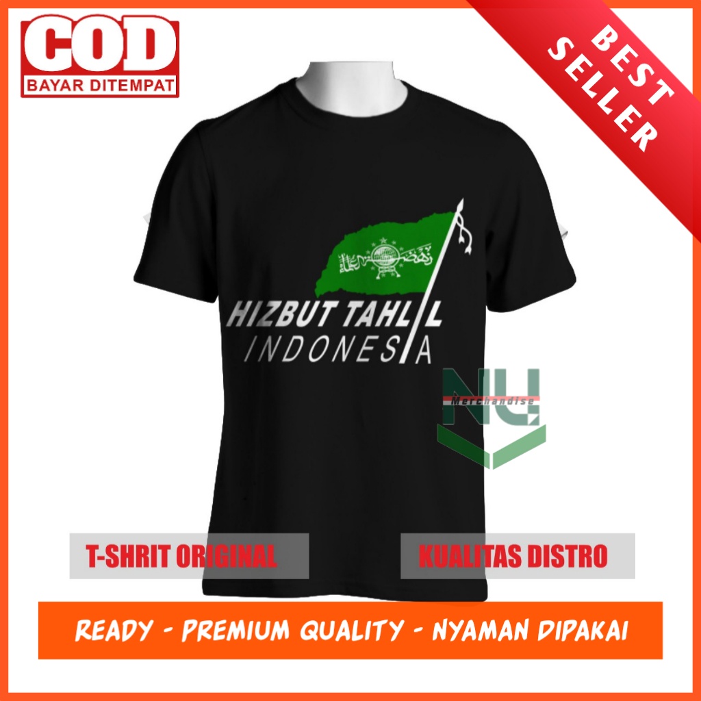 Kaos HTI - Kaos Nahdlatul Ulama HTI - Kaos NU - Kaos Hizbut Tahlil Indonesia Pendek