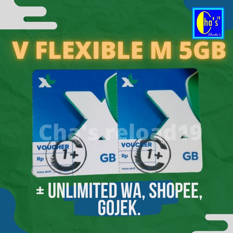 VOUCHER XL FLEKSIBEL M 5GB 30 HARI