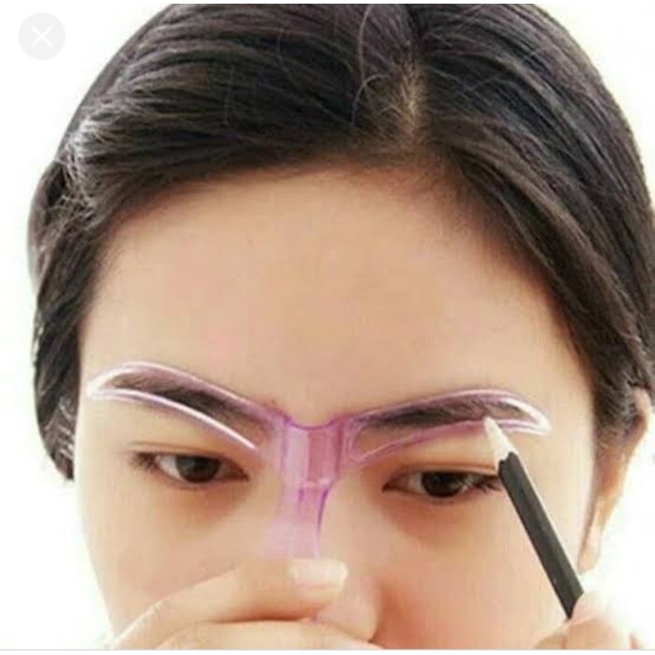 CETAKAN ALIS GAGANG PRAKTIS / CETAKAN ALIS PRAKTIS EYEBROW TEMPLATE SHAPER HANDLE CTA