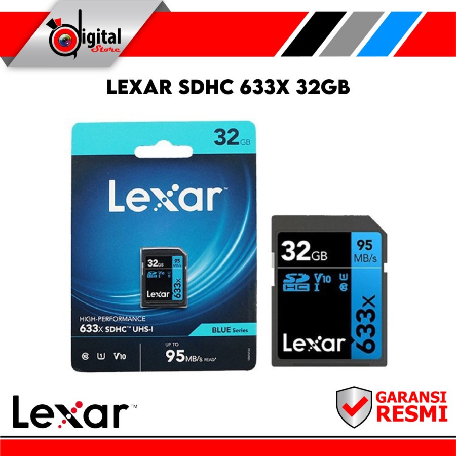 Lexar 32GB Professional UHS-I SDHC Memory Card - SD Card 32gb