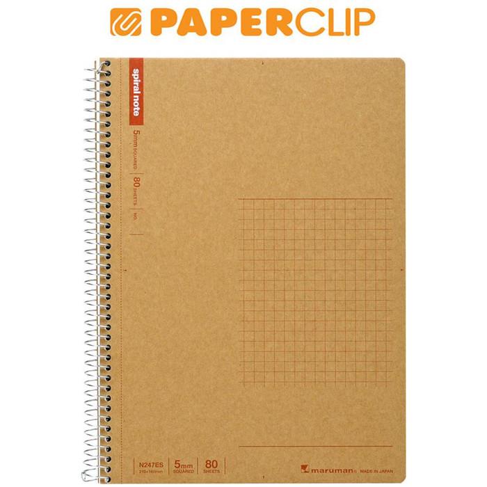 

Nb Notebook A5 Maruman N247Es Spiral 80S Kotak