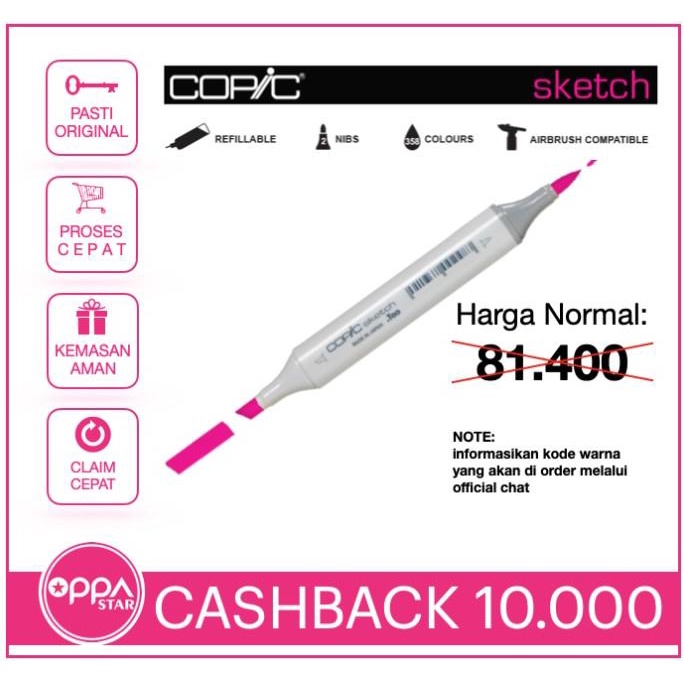 

Copic Sketch Original Japan Marker