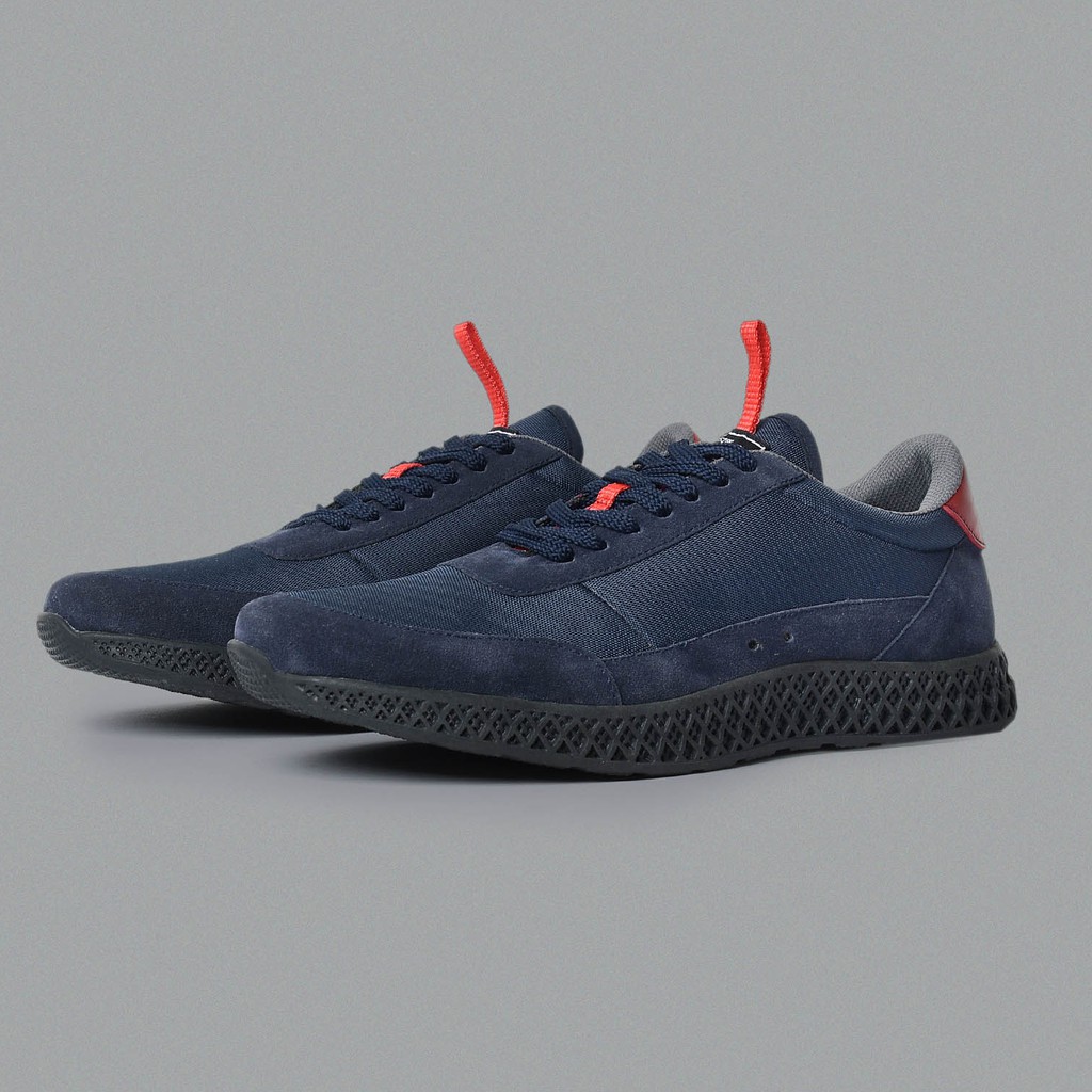 ZERO NAVY |FSTPx FORIND| Sepatu Ringan Casual Sneakers Running Kasual Polos Ori Pria Cowok Footwear