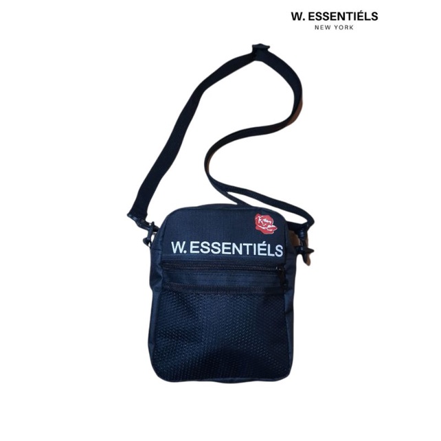 SLINGBAG TAS SELEMPANG W.ESENTIELS  BLACK  TERBARU