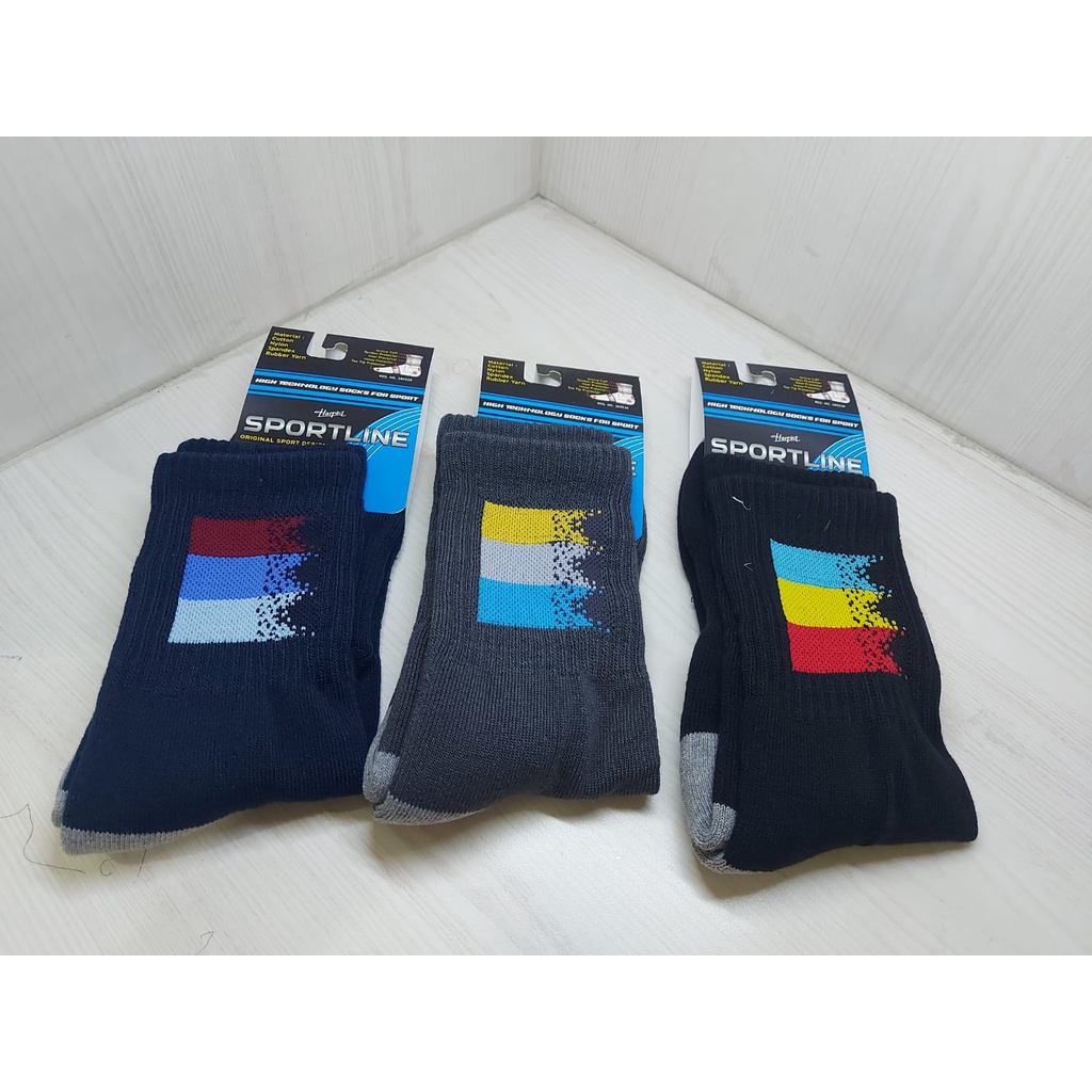 Kaos Kaki Olahraga / Sport / Sekolah / Daily