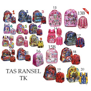 TERMURAH TERBAIK Tas  Anak  Sekolah Ransel TK  Import 