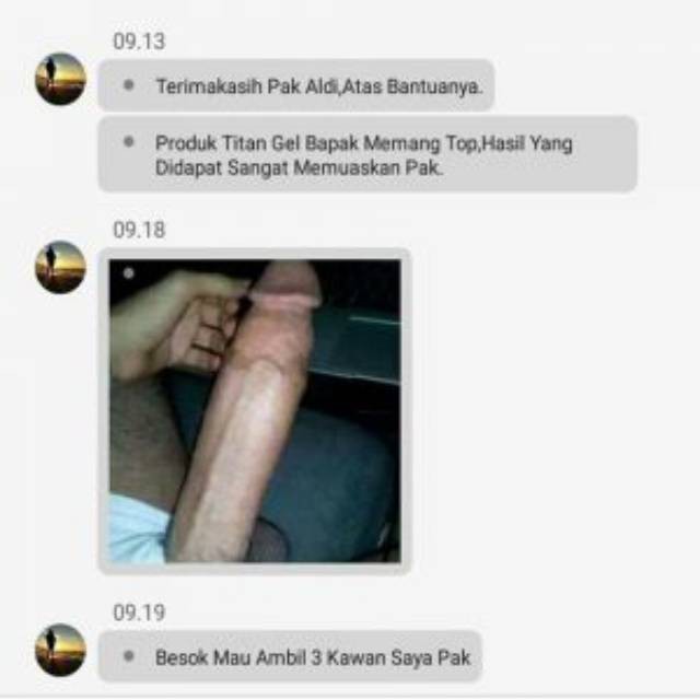 Promo TItan Gel Gold Asli Original Besar Kuat Tahan Lama Made In Rusia MURAH