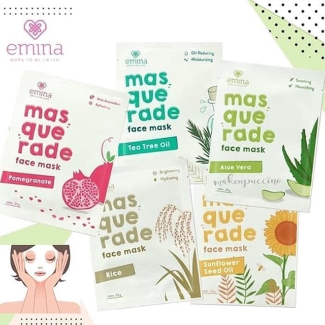 Emina Masquerade Face Mask