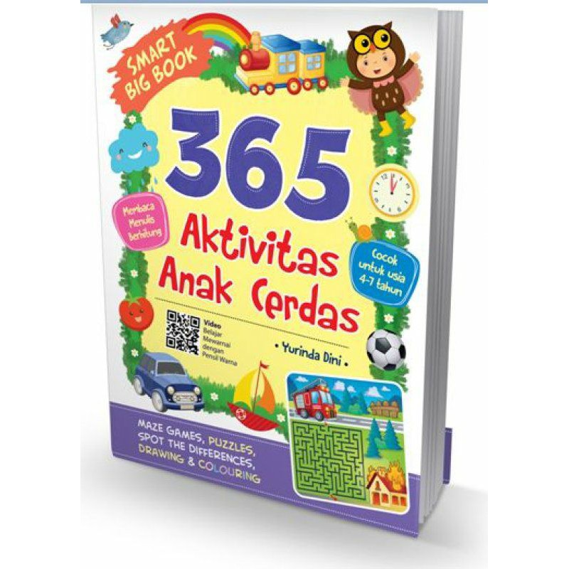 Smart Big Book 365 Aktivitas Anak cerdas (Promo Best Book)
