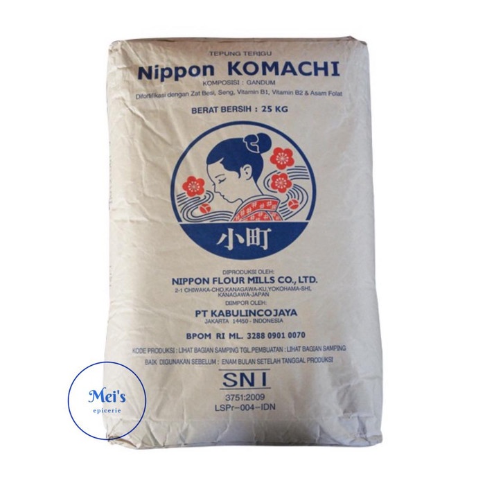 

hbt204tt Nippn Komachi 1Kg / Tepung Roti / Protein Tinggi Da01D100