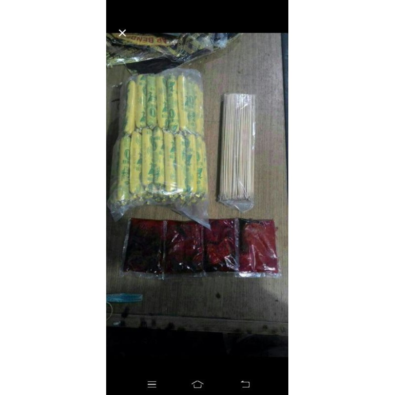 

sosis otak-otak panggang gaga