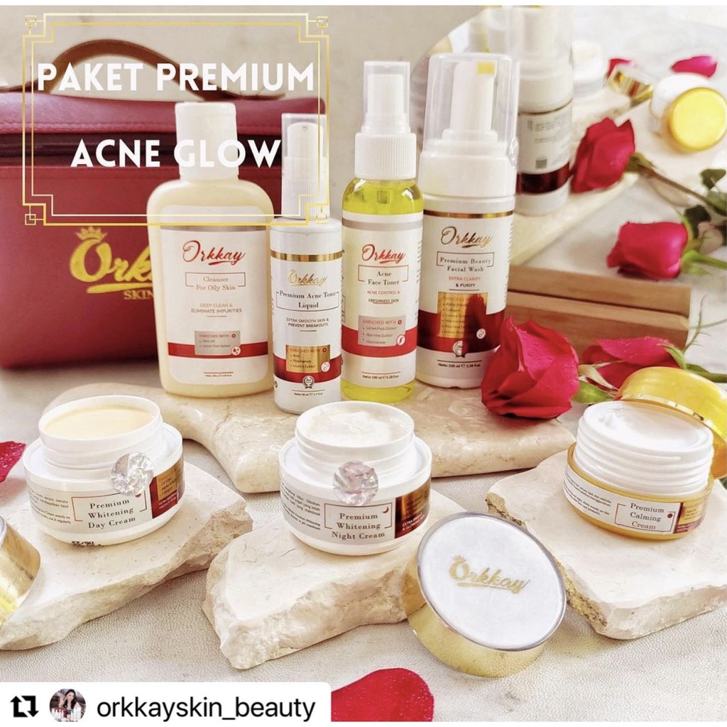Paket Premium Acne White Glow Orkkay Skincare