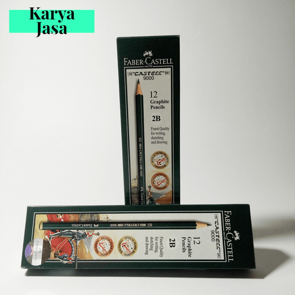 

Faber Castell Pensil 2B | Pensil Ujian | Pensil Menggambar |Grosir ATK