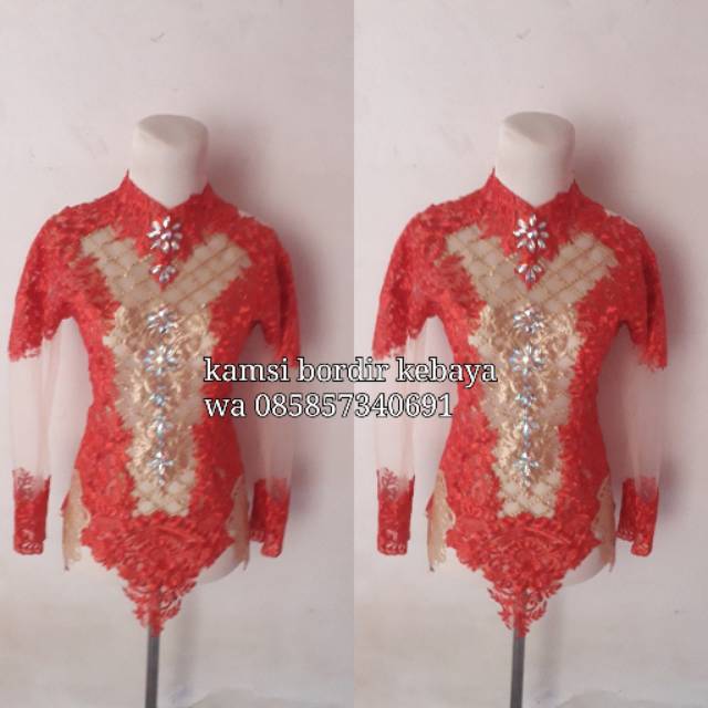 Kebaya brokat