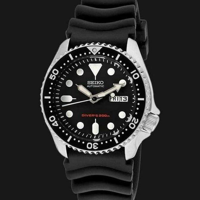 JAM TANGAN SEIKO SKX007K1 DIVERS/ SKX007 ORIGINAL & BERGARANSI