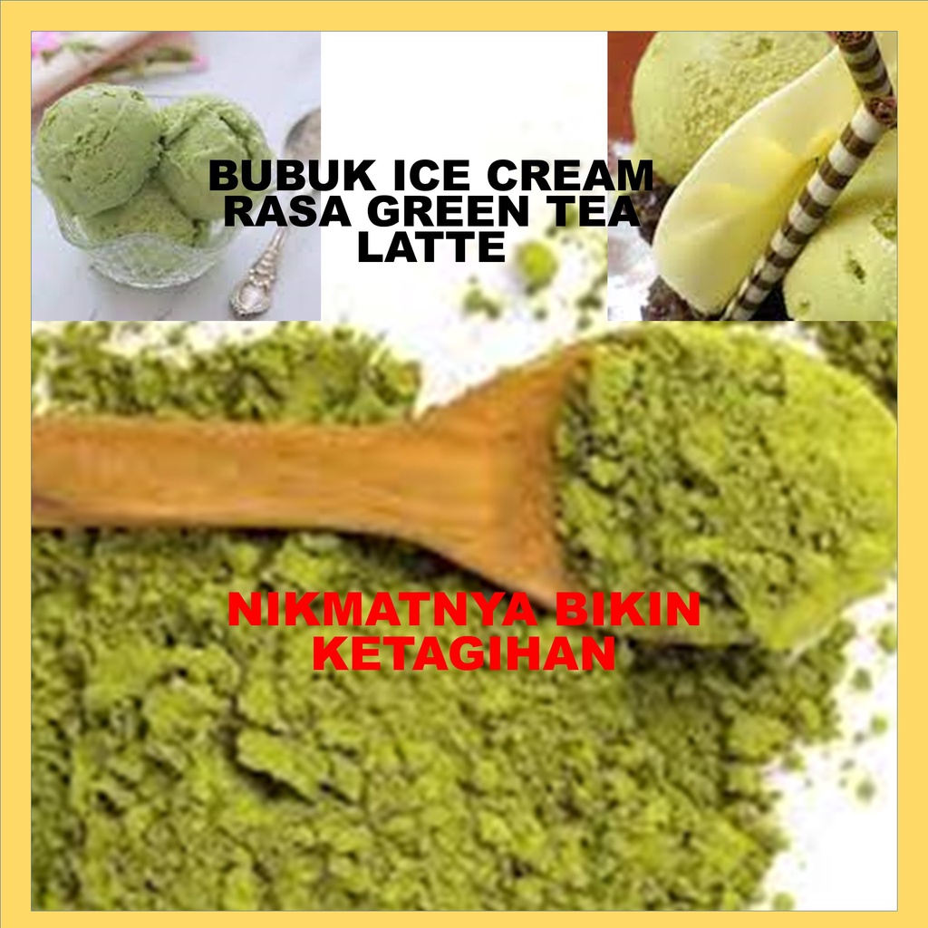 

Bubuk Es Krim Green Tea Latte Bubuk Ice Cream Enak 100 Gram Bubuk Es Krim Murah Bubuk Ice Cream Paket Rasa Green Tea Halal Premium